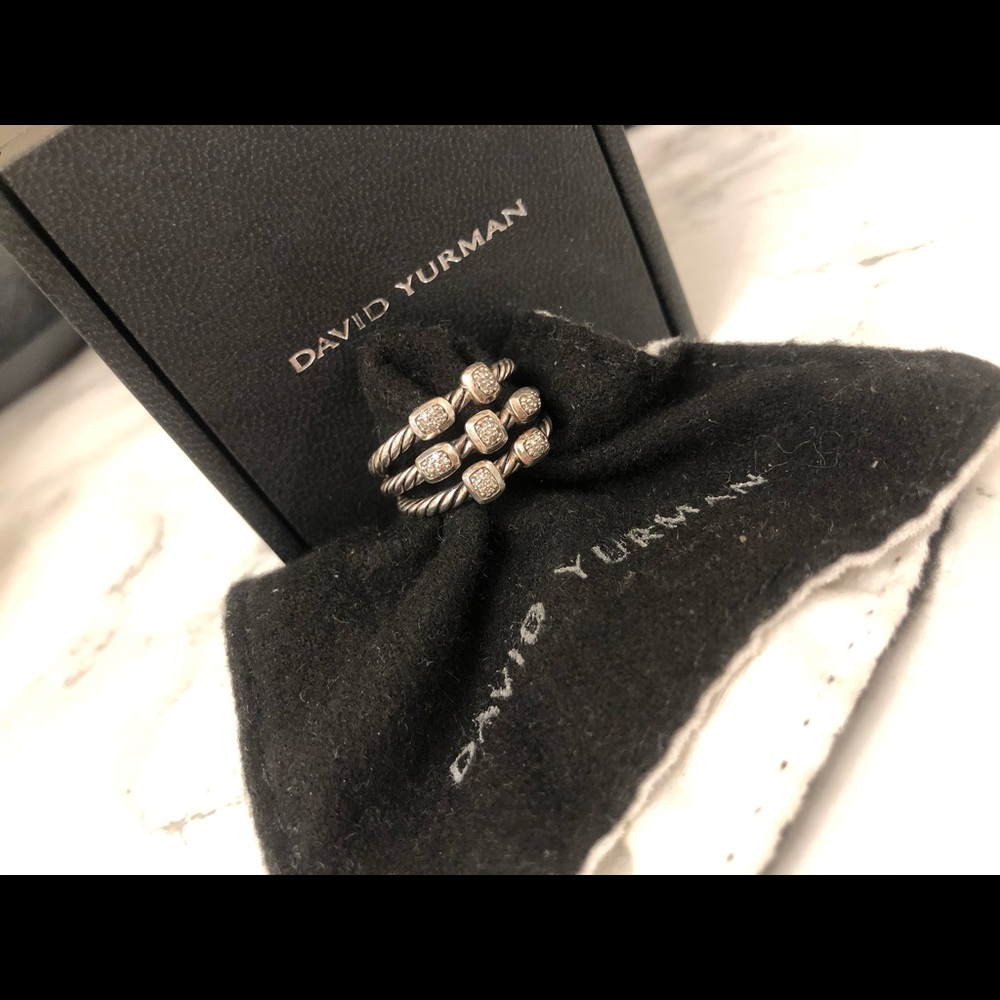 David Yurman Cluster Ring